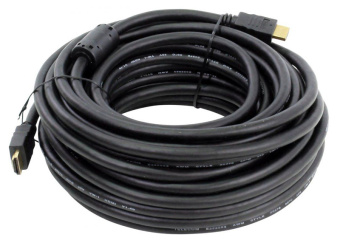 Кабель аудио-видео Ningbo HDMI (m)/HDMI (m) 15м. черный - купить недорого с доставкой в интернет-магазине