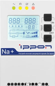 Источник бесперебойного питания Ippon Na+ II RTA 3000 3000Вт 3000ВА белый - купить недорого с доставкой в интернет-магазине