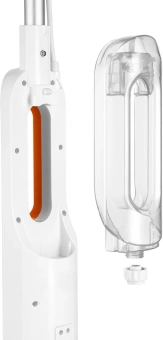 Швабра паровая Kitfort КТ-1048-2 1300Вт белый/оранжевый - купить недорого с доставкой в интернет-магазине