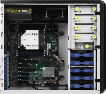 Сервер IRU Rock w9105p 1x5218R 2x16Gb 1x500Gb SSD 1x650W w/o OS (2185989) - купить недорого с доставкой в интернет-магазине