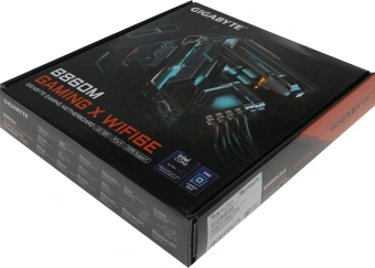 Материнская плата Gigabyte B860M GAMING X WIFI6E Soc-1851 Intel B860 4xDDR5 mATX AC`97 8ch(7.1) 2.5Gg RAID+HDMI+DP - купить недорого с доставкой в интернет-магазине