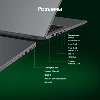 Ноутбук Digma Pro Fortis M Ryzen 5 7430U 16Gb SSD512Gb AMD Radeon Graphics 15.6" IPS FHD (1920x1080) Windows 11 Pro grey WiFi BT Cam 4250mAh (DN15R5-ADXW07) - купить недорого с доставкой в интернет-магазине