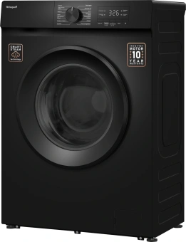 Стиральная машина Weissgauff WM 39106 Inverter Steam класс: A++ загр.фронтальная макс.:6кг черный инвертор - купить недорого с доставкой в интернет-магазине