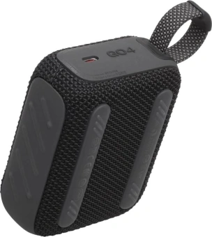 Колонка порт. JBL GO 4 черный 4.2W 1.0 BT 850mAh (JBLGO4BLK) - купить недорого с доставкой в интернет-магазине