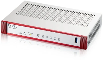 Межсетевой экран Zyxel USG Flex 50H (USGFLEX50H-EUCI01F) 10/100/1000BASE-TX красный - купить недорого с доставкой в интернет-магазине