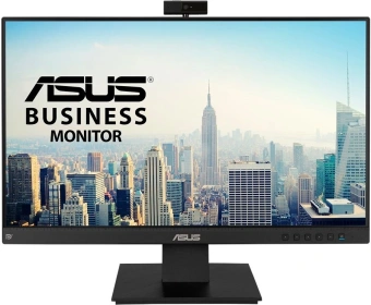 Монитор Asus 23.8" Business BE24EQK черный IPS LED 4ms 16:9 HDMI M/M Cam матовая 300cd 178гр/178гр 1920x1080 76Hz VGA DP FHD 4.6кг - купить недорого с доставкой в интернет-магазине
