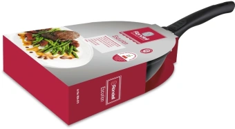 Сковорода ВОК (WOK) Rondell Escurion RDA-870 круглая 28см покрытие: Xylan Plus ручка съемная (с крышкой) черный - купить недорого с доставкой в интернет-магазине