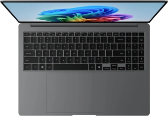Ноутбук Samsung Galaxy Book 5 Pro NP960 Core Ultra 7 256V 16Gb SSD512Gb Intel Arc 140V 16" AMOLED Touch 2.8K (2880x1800) Windows 11 Home English grey WiFi BT Cam (NP960XHA-LG1IN) - купить недорого с доставкой в интернет-магазине