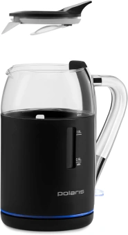 Чайник электрический Polaris PWK 1563CGL 1.5л. 2200Вт черный/прозрачный корпус: стекло/пластик - цена, купить или заказать с доставкой в интернет-магазине Чайник электрический Polaris PWK 1563CGL 1.5л. 2200Вт черный/прозрачный корпус: стекло/пластик - купить недорого с доставкой в интернет-магазине