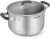 Кастрюля Rondell Stolz RDS-1753 3.2л. d=20см (с крышкой) стальной - купить недорого с доставкой в интернет-магазине