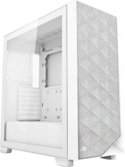 Корпус PcCooler C3D510 WH белый без БП ATX 8x120mm 5x140mm 2xUSB3.0 audio bott PSU - купить недорого с доставкой в интернет-магазине