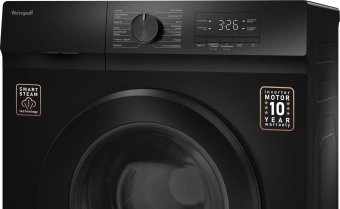 Стиральная машина Weissgauff WM 39106 Inverter Steam класс: A++ загр.фронтальная макс.:6кг черный инвертор - купить недорого с доставкой в интернет-магазине