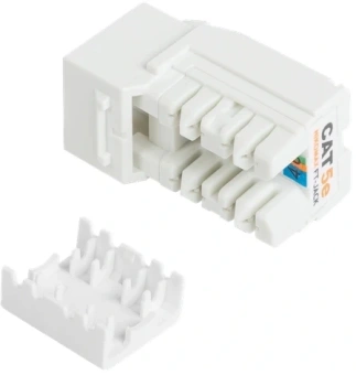 Модуль Nikomax NMC-KJUD2-FT-WT информ. Keystone RJ45 кат.5E UTP бел. - купить недорого с доставкой в интернет-магазине