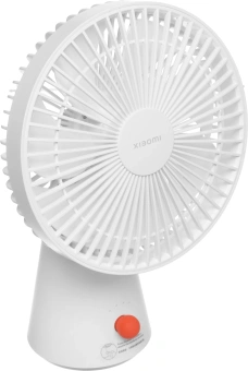Вентилятор настольный Xiaomi Rechargeable Mini Fan 10Вт скоростей:4 белый - купить недорого с доставкой в интернет-магазине