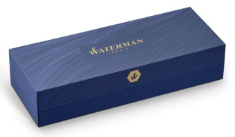 Ручка роллер Waterman Hemisphere (CWS0920750) Matte Black GT F черн. черн. подар.кор. - купить недорого с доставкой в интернет-магазине