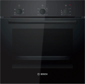 Духовой шкаф Электрический Bosch Serie 2 HBF011BA1T черный - купить недорого с доставкой в интернет-магазине