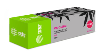 Картридж лазерный Cactus CS-O530M 44469753 пурпурный (5000стр.) для Oki C530 - купить недорого с доставкой в интернет-магазине