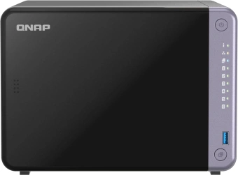 Сетевое хранилище NAS Qnap TS-632X-4G 6-bay - купить недорого с доставкой в интернет-магазине