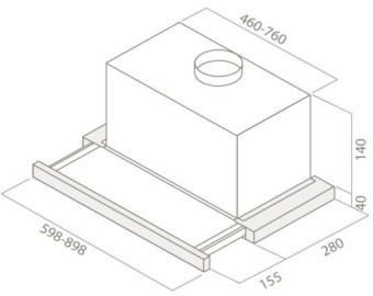 Вытяжка встраиваемая Elica Elite 14 Lux BL/A/60 черный управление: кнопочное (1 мотор) - цена, купить или заказать с доставкой в интернет-магазине Вытяжка встраиваемая Elica Elite 14 Lux BL/A/60 черный управление: кнопочное (1 мотор) - купить недорого с доставкой в интернет-магазине