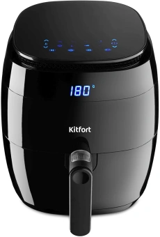 Аэрогриль Kitfort КТ-2202 3.2л 1500Вт черный - купить недорого с доставкой в интернет-магазине