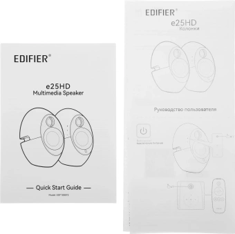 Колонки Edifier E25HD 2.0 черный 74Вт BT - купить недорого с доставкой в интернет-магазине