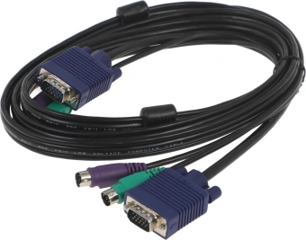 Кабель D-Link DKVM-CB/A4A 1.8м черный - купить недорого с доставкой в интернет-магазине