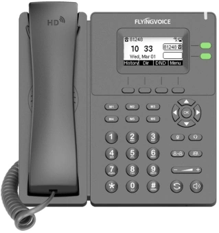 Телефон IP Flyingvoice P11 серый (упак.:1шт) - купить недорого с доставкой в интернет-магазине