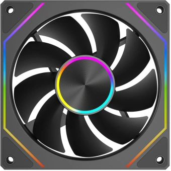 Вентилятор для корпуса PcCooler FG120 ARGB 120х120x25 черный 4-pin 28.4дБ (FG120 ARGB BK) Ret - купить недорого с доставкой в интернет-магазине