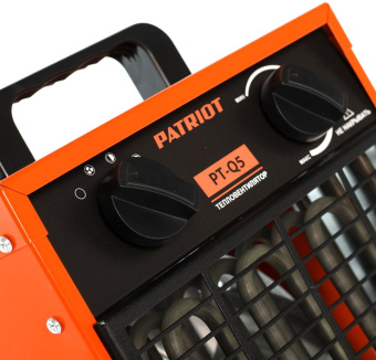 Тепловая пушка электрическая Patriot PTQ 5 оранжевый/черный - купить недорого с доставкой в интернет-магазине