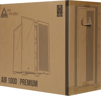 Корпус Montech Air 1000 Premium черный без БП ATX 1x120mm 3x140mm 1xUSB2.0 2xUSB3.0 audio bott PSU - купить недорого с доставкой в интернет-магазине