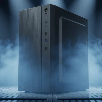 Корпус Accord ACC-XA05 черный без БП mATX 2xUSB2.0 1xUSB3.0 audio bott PSU - купить недорого с доставкой в интернет-магазине