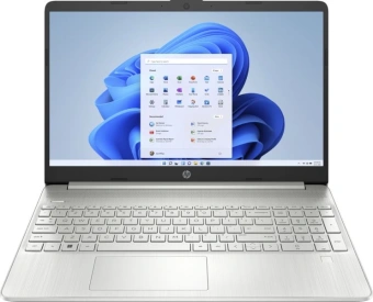 Ноутбук HP 15-dy5073dx Core i7 1255U 16Gb SSD512Gb Intel Iris Xe graphics 15.6" IPS Touch FHD (1920x1080) Windows 11 Home silver WiFi BT Cam (8L708UA) - купить недорого с доставкой в интернет-магазине