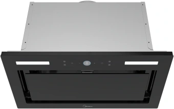 Вытяжка встраиваемая Midea MH60I530GB черный управление: сенсорное (1 мотор) - купить недорого с доставкой в интернет-магазине
