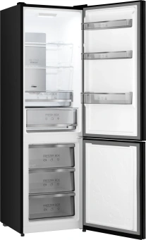 Холодильник Weissgauff WRK 2000 Total NoFrost Inverter Rock Glass 2-хкамерн. графит инвертер - купить недорого с доставкой в интернет-магазине