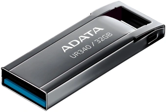 Флеш Диск A-Data 32GB UR340 AROY-UR340-32GBK USB3.2 черный - купить недорого с доставкой в интернет-магазине