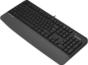 Клавиатура A4Tech Fstyler FK20 серый USB Multimedia (подставка для запястий) (FK20) кабель 1.5м - купить недорого с доставкой в интернет-магазине