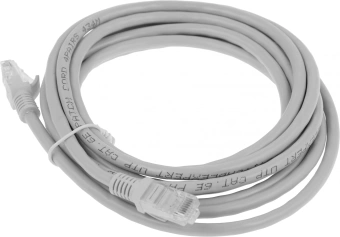 Патч-корд Premier PP6U-3M 10000Гбит/с UTP 4 пары cat.6 CCA molded 3м серый RJ-45 (m)-RJ-45 (m) - купить недорого с доставкой в интернет-магазине
