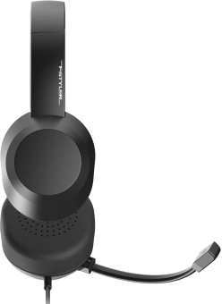 Наушники с микрофоном A4Tech Fstyler FH150U черный 2м накладные USB оголовье (FH150U BLACK) - купить недорого с доставкой в интернет-магазине