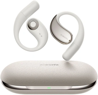 Наушники вкладыши Xiaomi OpenWear M2319E1 бежевый беспроводные bluetooth крепление за ухом (BHR8473GL) - купить недорого с доставкой в интернет-магазине