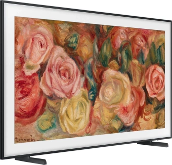 Телевизор QLED Samsung 43" QE43LS03DAUXRU The Frame черный 4K Ultra HD 60Hz DVB-T2 DVB-C DVB-S2 USB WiFi Smart TV - купить недорого с доставкой в интернет-магазине