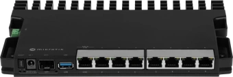 Маршрутизатор MikroTik RB5009UG+S+IN 10/100/1000 компл.:устройство/крепления/адаптер черный - купить недорого с доставкой в интернет-магазине