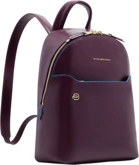 Рюкзак женский Piquadro Blue Square CA6677B2/BO фиолетовый натур.кожа - купить недорого с доставкой в интернет-магазине