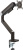 Кронштейн для мониторов Ultramounts UM732BR коричневый 17"-32" макс.8кг настольный поворот и наклон - купить недорого с доставкой в интернет-магазине