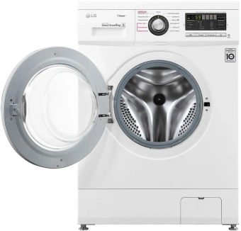 Стиральная машина LG F12M7NDS1 класс: A загр.фронтальная макс.:6кг белый инвертор - купить недорого с доставкой в интернет-магазине