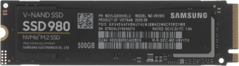 Накопитель SSD Samsung PCIe 3.0 x4 500GB MZ-V8V500BW 980 M.2 2280 - купить недорого с доставкой в интернет-магазине
