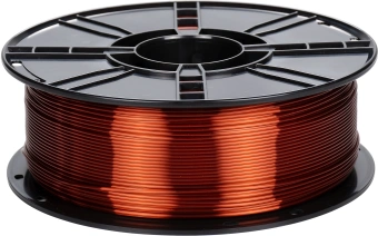 Пластик для принтера 3D Cactus CS-3D-PLA-1KG-S-COPP PLA SILK d1.75мм 1кг L326м 1цв. - купить недорого с доставкой в интернет-магазине