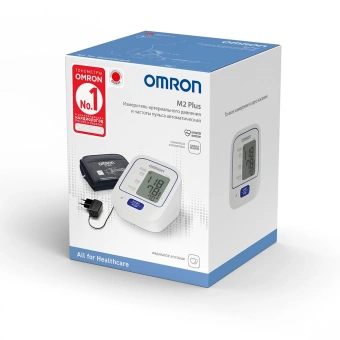 Тонометр автоматический Omron M2 Plus (ALRU) - купить недорого с доставкой в интернет-магазине