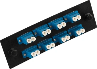 Панель Lanmaster LAN-APM-8X2LC/OS2 1/4 19" 8xLC дупл. 9/125 OS2 (упак.:1шт) - купить недорого с доставкой в интернет-магазине