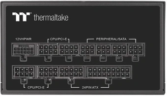 Блок питания Thermaltake ATX 850W Toughpower GF3 Gen.5 80+ gold 24pin APFC 140mm fan color LED 12xSATA Cab Manag RTL - купить недорого с доставкой в интернет-магазине