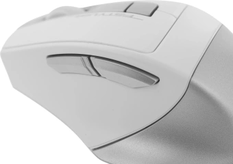 Мышь A4Tech Fstyler FG35 серебристый/белый оптическая 2000dpi беспров. USB 6but (FG35 SILVER) - купить недорого с доставкой в интернет-магазине